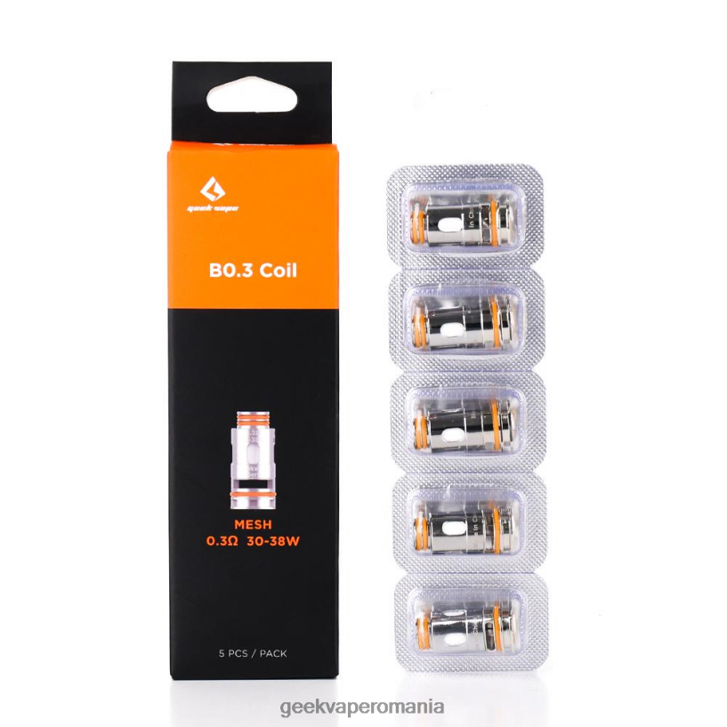 Geek Vape On Sale - GeekVape 5 buc/pachet bobină seria B b0,3 ohmi 868JF88