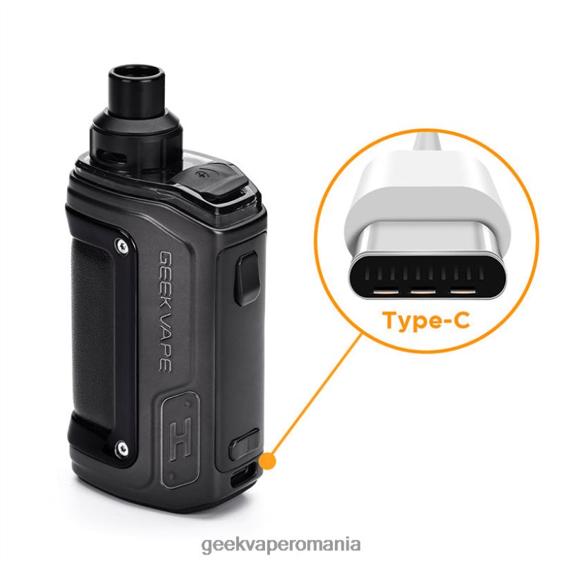 GeekVape Peru - GeekVape h45 (aegis hero 2) pod mod kit ediție cristal albastru cristal 868JF8142