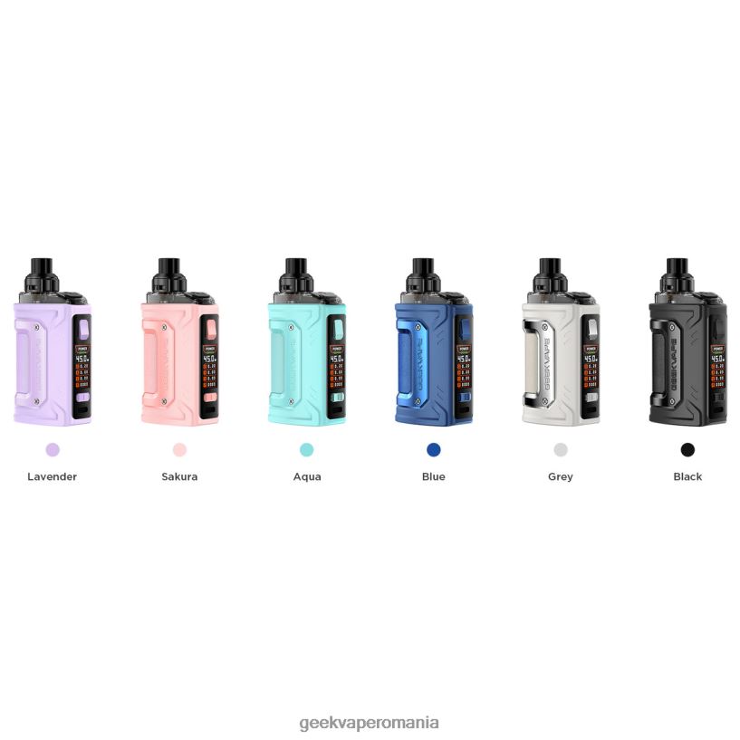 Geek Vape Flavors - GeekVape h45 classic (aegis hero 2 classic) kit pod 1400mah 4ml negru 868JF8109