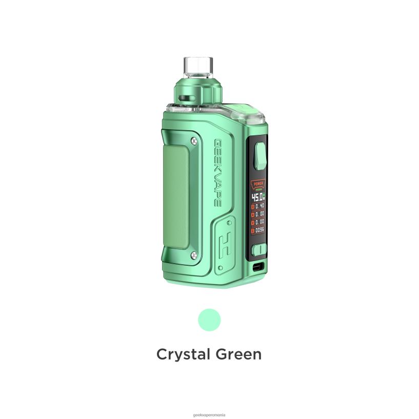 Geek Vape Precio - GeekVape h45 (aegis hero 2) pod mod kit ediție cristal verde cristal 868JF8143